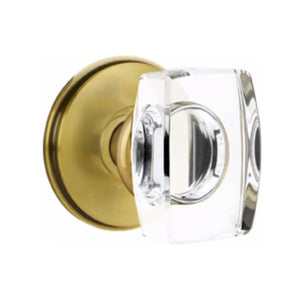 WINDSOR GLASS (WS) DUMMY (PAIR) KNOB WITH TRADITIONAL ROSETTE