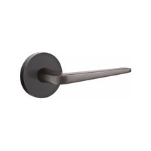 Load image into Gallery viewer, ATHENA (ATN) PRIVACY (BED/BATH) LEVER WITH 2-3/8&quot; BACKSET AND 1/4&quot; ROUND FACEPLATE AND STRIKEPLATE
