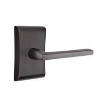 Load image into Gallery viewer, HELIOS (HLO) PASSAGE (HALL/CLOSET) LEVER WITH 2-3/8&quot; BACKSET AND 1/4&quot; ROUND FACEPLATE AND STRIKEPLATE
