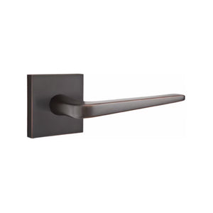 ATHENA (ATN) PRIVACY (BED/BATH) LEVER WITH 2-3/8" BACKSET AND 1/4" ROUND FACEPLATE AND STRIKEPLATE