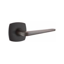 Load image into Gallery viewer, ATHENA (ATN) PASSAGE (HALL/CLOSET) LEVER WITH 2-3/8&quot; BACKSET AND 1/4&quot; ROUND FACEPLATE AND STRIKEPLATE

